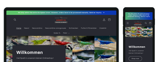 Shrimpify.eu goes Online!