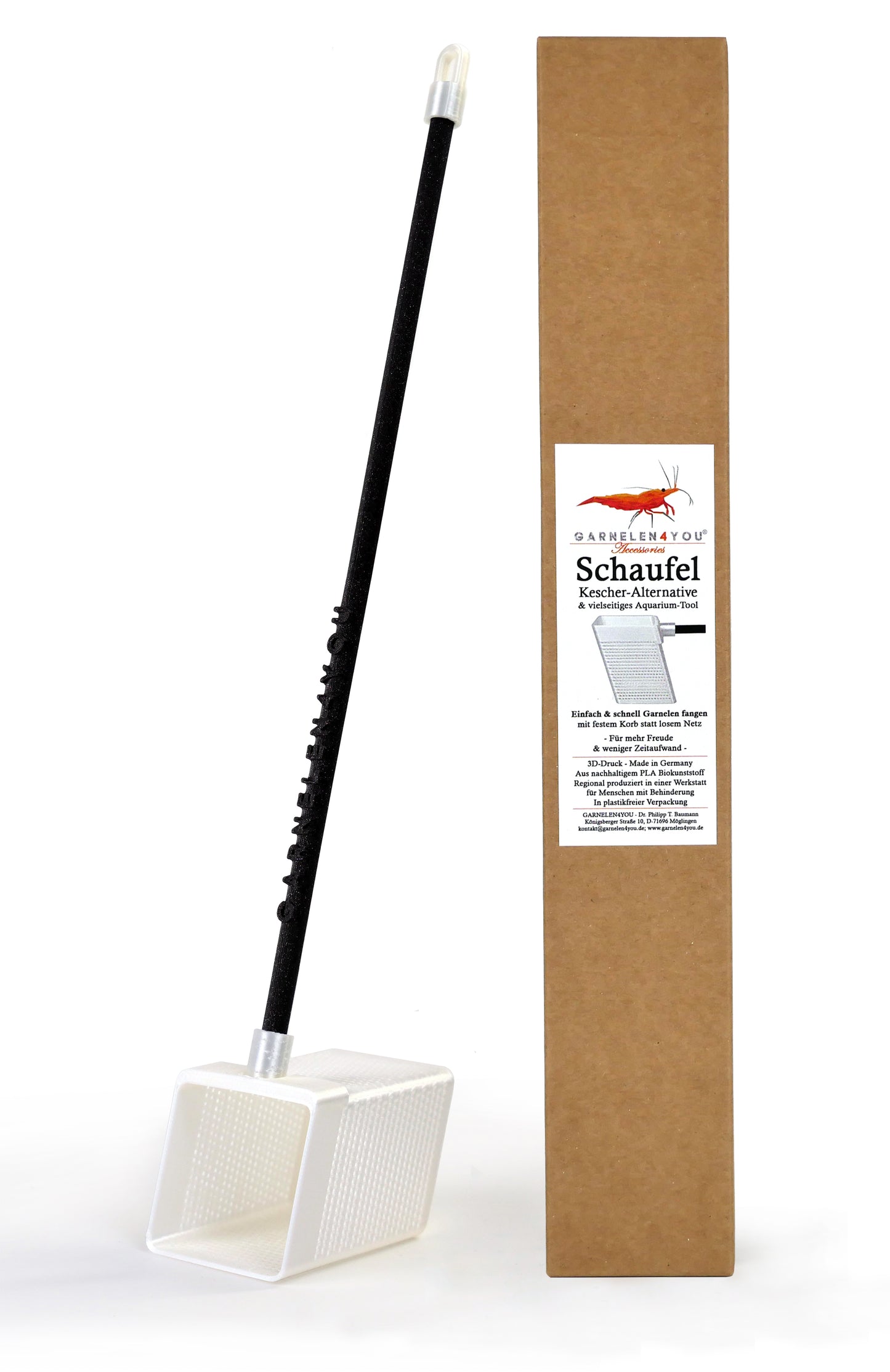 GARNELEN4YOU® Schaufel (30 cm | Tief)