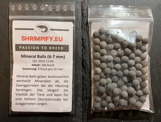 100x Mineral Balls (6-7 mm)